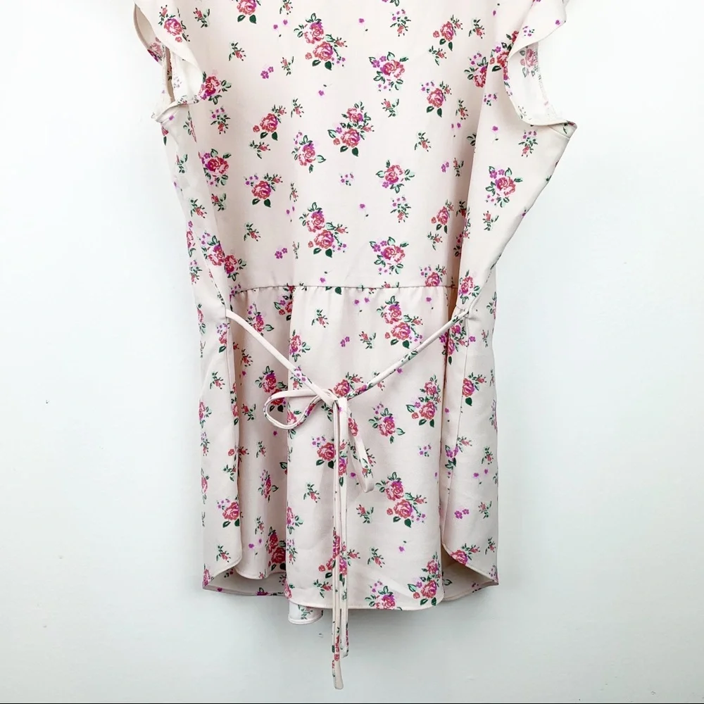 ModCloth Floral Blouse M - Picture 3 of 8